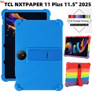 for TCL NXTPAPER 11 Plus 11.5 inch 2025 Tablet Adjustable Stand Thickened four Corners Case Shockpro