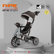 Exotic ET - 2251 Vespa 4IN 1 Tricycle Easy to Assemble