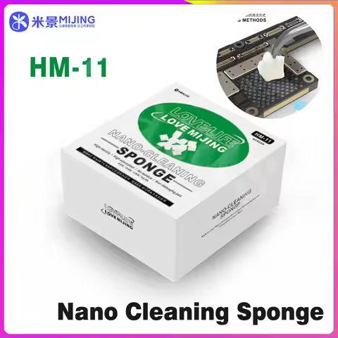 500pcs MIJING HM-11 Nano Cleaning Sponge Is Suitable for Mobile Phone Rear Glass, Screen, Frame, Cam