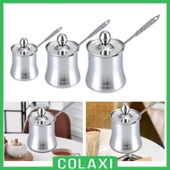 [Colaxi] Coffee Pot Butter Warmer Long Handle Stainless Steel Chocolate Melting Pot