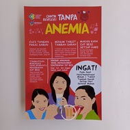 Beautiful posters with without anemia - Anemia prevention posters - Low blood pressure posters - GER