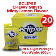 20 Packs Eclipse Chewy Mints Lemon Mint Flavour  (LOCAL READY STOCKS)
