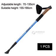 ไม้เดินป่าแบบ Telescopic 2 ต้นไม้ NORDIC Walking Stick Telescopic Baton Trekking Pole สำหรับการเดินป