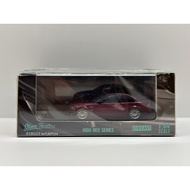 1: 64SH BMW E46 M3 Silver Wheel Edition Streamer Purple Alloy Car Model Collection Gift Ornaments Br