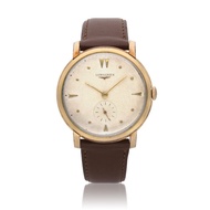 Longines Classic, a yellow gold manual wind wristwatch