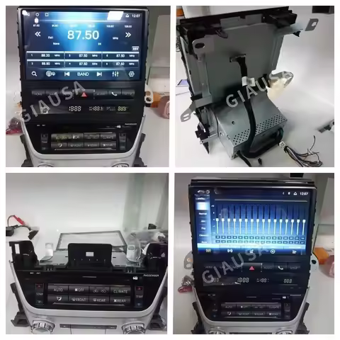 Android 13.0 256GB For Toyota Land cruiser GXR LC200 2008-2020 Upgrade To VXR Car Radio Multimedia P