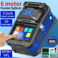 COMPTYCO FS-60F fully automatic fiber fusion splicer 6 motors OPM/VFL 10 languages button/touch bid