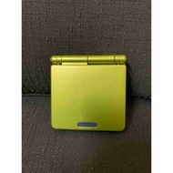 USED Nintendo Gameboy GBA SP GOLD with upgraded IPS screen