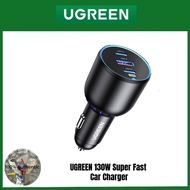 UGREEN 130W Super Fast Car Charger with 100W PD 30W PD 22.5W FCP Fast Charging Ports
