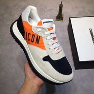 ‌‌DSQUARED2 Spring New Style Lace-Up Casual Sneakers Korean Version Youth All-Match Shoes