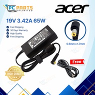 Acer Laptop Charger 19V 3.42A for Travelmate B113 B113-E B113M B113-M B115-M B115-MP P243 P243G P245