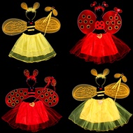 Make Wings Props Kiss Golden Fly Beetle Bee Wings Skirt