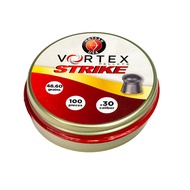 Vortex Strike .30cal Airgun Pellets, 48.6gr, 100ct, Gray (HA90643)