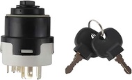 MDY 701-45500 85804674 50988 JCB Ignition Switch 3 Position 7 Terminal 2 Keys for Excavator Parts an