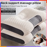 Neck Support Pillow Ergonomic Sleeping Pillow Soft Bantal Tidur Memory Foam Pillow Massage Pillow
