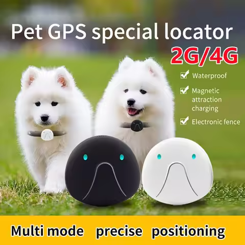 2g/4G SIM Card Pet Tracker Real Time Pet Cat Dog GPS Tracking Collars Smart Pet Activity Monitor Tra