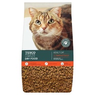 Tesco Adult Cat Complete Dry Food with Seafood Flavour 3kg