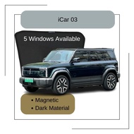 Custom Fit Magnetic Sunshade for iCar 03 iCar03
