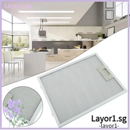 LAYOR1 Cooker Hood Filters, Durable Ventilation Metal Mesh Extractor,  Anti Drip Oil Cooker Hood Accessories Oil Deflector Cooker Hood Grease Filter