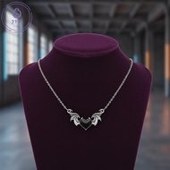 [JYO] Vintage Goth Devil Heart Barbed Wire Choker Nelace Punk Hip Hop Adjustable Jewelry for Grunge 