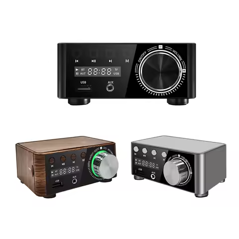 50Wx2 Digital Audio Power Amp With Digital Display CS8673E Audio Power Amplifier Bluetooth-compatibl