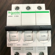 MCB 3P / 3 Phase 50A - 63A Type IK60A Schneider