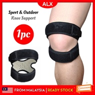 ALX Sport Compression Knee Guard Patella Tendon Adjustable Knee Brace Strap Knee Support Knee Pad Pelindung Lutut 护膝带