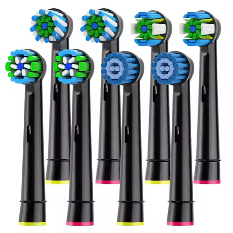 8pcs Toothbrush Head Compatible with Oral B Electric Toothbrush, Replacement Toothbrush Heads Fit fo