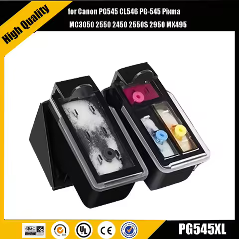 PG545 CL546 Ink Cartridge PG545 CL546 Refill Ink Kit Replacement for Canon Pixma IP2800 MG2555s MG29