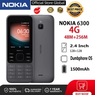 Original N 6300 4G Keypad cellphone Keypad Phone Feature Phone Multilingual Dual SIM 2.4" FM Radio