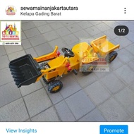 Rolly Kid Tractor / Mainan Anak Traktor / Mainan Anak Excavator