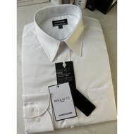 kemeja lelaki lengan panjang baju kemeja lelaki kemeja lelaki G2000 Shirt Men's Long-Sleeved White P