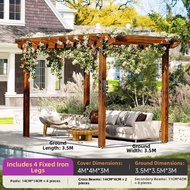 XiMei WoodWork | Decorative Outdoor Vine Arbor Sun and Rain Shelter