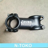 STEM MTB ZUES 6.5cm 31.8 BLACK Bicycle Spare Parts