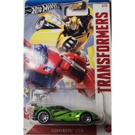 Hotwheels Transformers Corvette C7.R