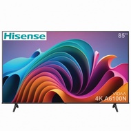 Global House Hisense โทรทัศน์ Smart ทีวี 85 นิ้ว 4K 85A6100N สีดำ รับประกันของเเท้!