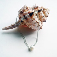 十四吋淡水珍珠項鍊100%自家設計系列-Sea Breeze