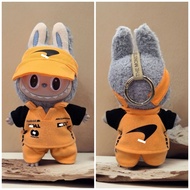 Dropshipping Clothes] Pendant LABUBU Doll Baby Clothes 12th Generation Mystery Box LABUBU F1 Team Un