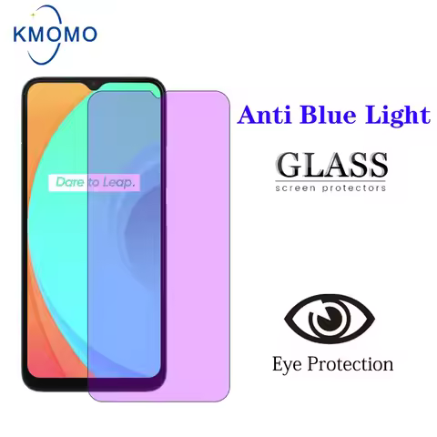 Realme 13 4G 12 + 5G 11 10 Pro 9 Plus 9i 8 8i 7 7i 6 6i 5 5i 5s Tempered Glass Anti Blue Light Ray S