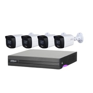PACKAGE 4 CHANNEL 5MP (4 CAMERA 5MP)B1A5IP/T1A5IP/B1A5IP-A-IL/T1A5IP-A-IL + DH-XVR1B04H-1 (DVR) + 12