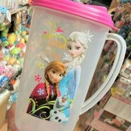 原裝日本 Disney 魔雪奇緣  Frozen Elsa Anna 水壺 家居水壺 膠水瓶 Bottle 1L 日本製