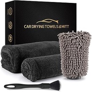 2 Pack 1300GSM Car Drying Towels, Microfiber Car Towels, Ultra Absorbent, Microfiber Cleaning Cloth,