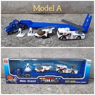 Diecast Police Alloy Truck Car Set - Police Truck Car Miniature Package