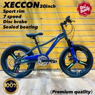 XECCON MTB 20inch/Basikal budak 6-9tahun/Basikal murah/Basikal kanak-kanak/Basikal 7speed gear/Sport