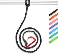 OCEANBROAD Kayak Paddle Leash Stretchable Strap Lanyard Rope for SUP Kayaking Boating Canoeing Fishi