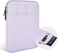 8" Tablet Sleeve for 2023 Lenovo Tab M9 9"/Tab M8 8",Amazon Kindle Fire 8/8 Plus 8" &amp; Galaxy Tab A7 Lite 8.7"/Tab A 8.0" &amp; iPad Mini 6 8.3"/Mini 5 4 3 2 1 7.9" Carrying Bag Case(Purple)
