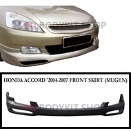 HONDA ACCORD'2004-2007 FRONT SKIRT (MG) (PU)