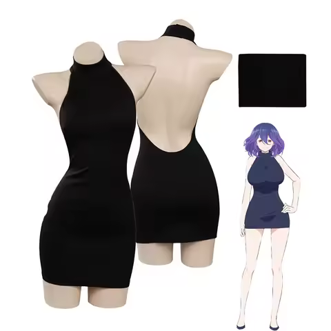 Anime Vermeil Cosplay in Gold Fantasy Vermeil Cosplay Women Backless Dress Costume Jumpsuit Outfits 