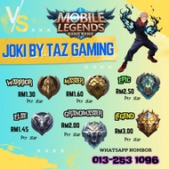 HARGA MURAH FAST JOKI AC ML MOBILE LEGEND BOOST RANK PUSH RANK