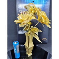 3D Metal Puzzle - Golden Flower Puzzle (in stock)
